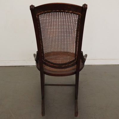 Antique Cane Rocking Chair