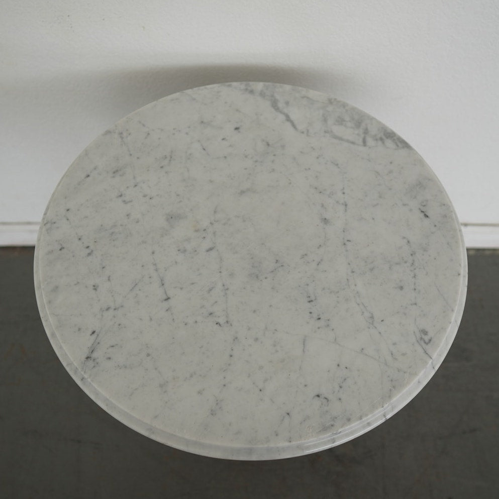 Vintage Marble Top Side Table