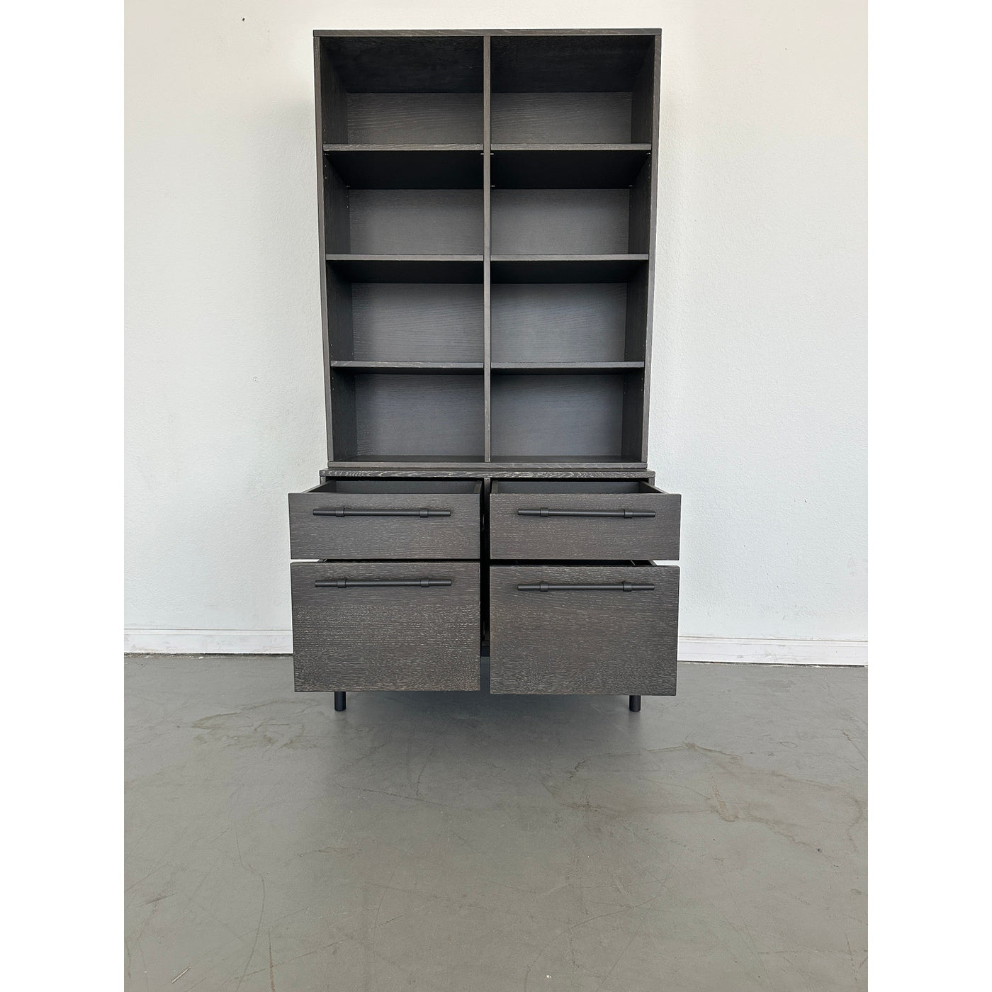 Arhaus Sullivan Single Bookcase with File Base