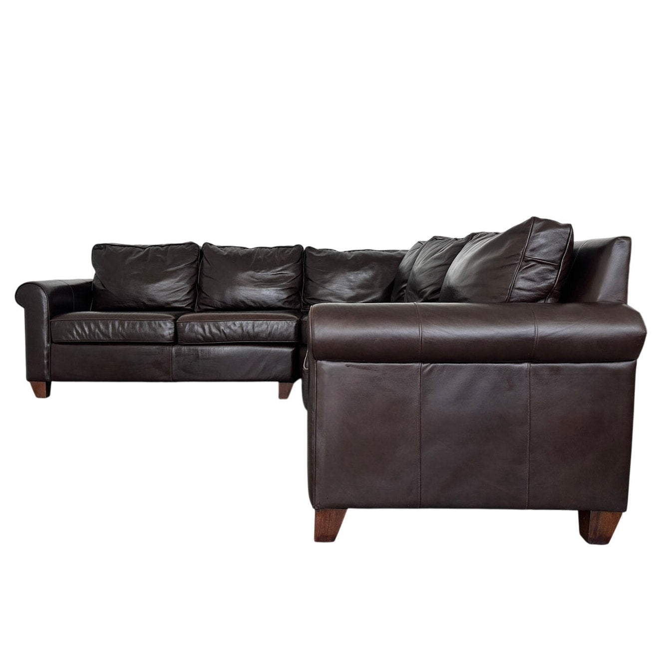 Pottery Barn Comfort Roll Arm Sectional