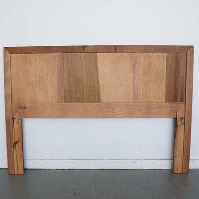 Vintage Henredon Campaign-Style Queen Headboard