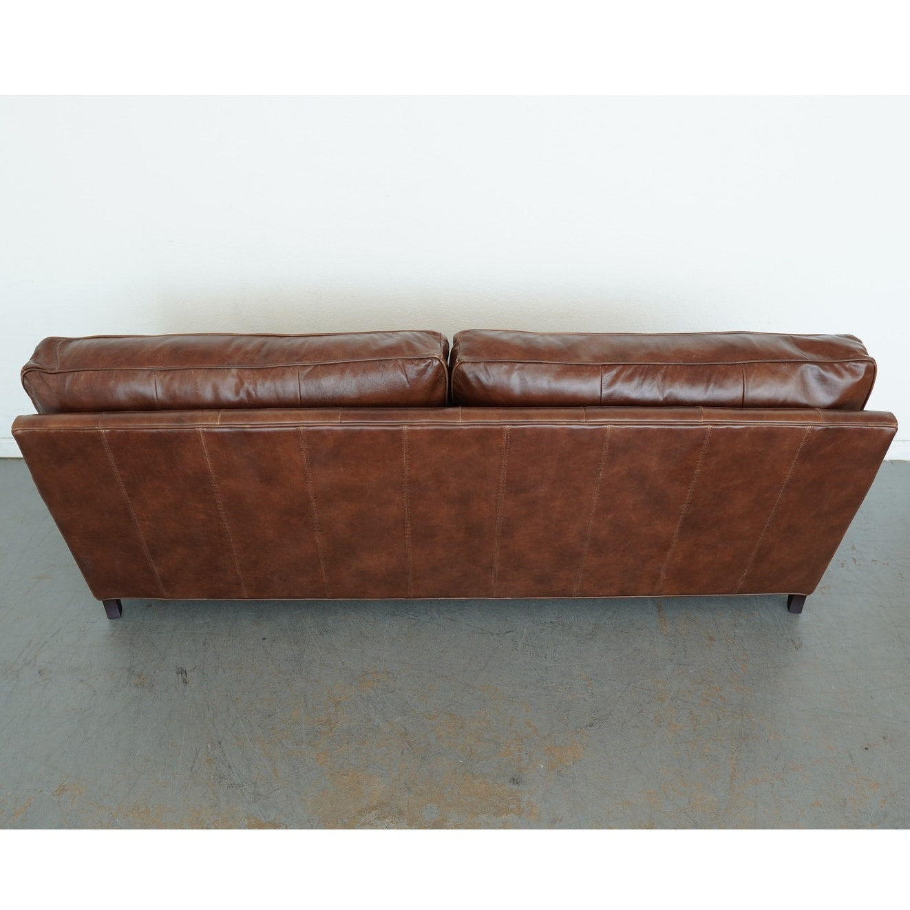 Ballard Designs Wynne Leather Sofa