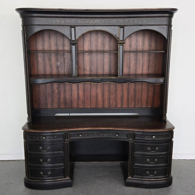 Hooker Furniture Seven Seas Executive Desk with Hutch