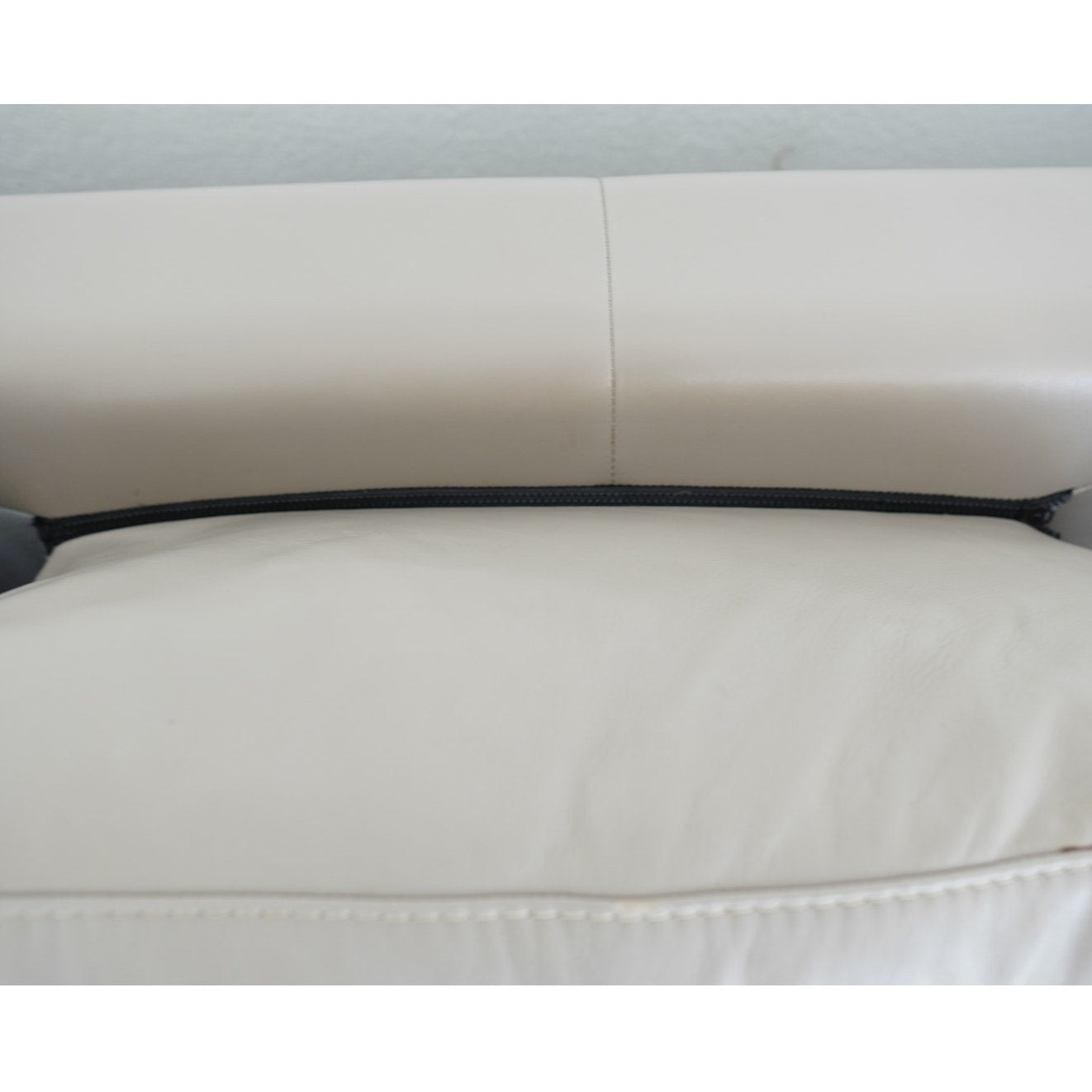 Design Within Reach Albert Leather Sofa with Chaise