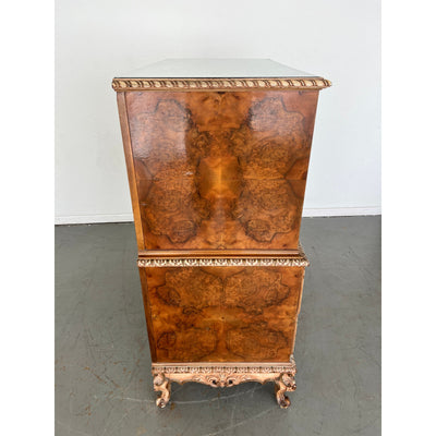 Antique French Rococo Revival Tallboy Chest