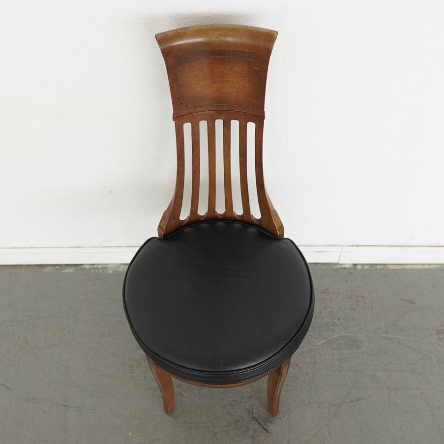 Vintage Thomasville Mid Century High Back Side Chair