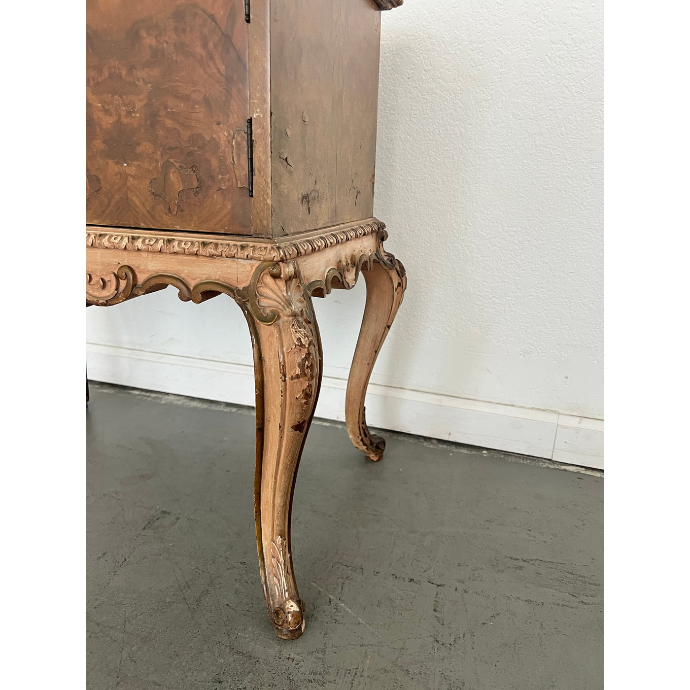 Antique French Rococo Revival Nightstand