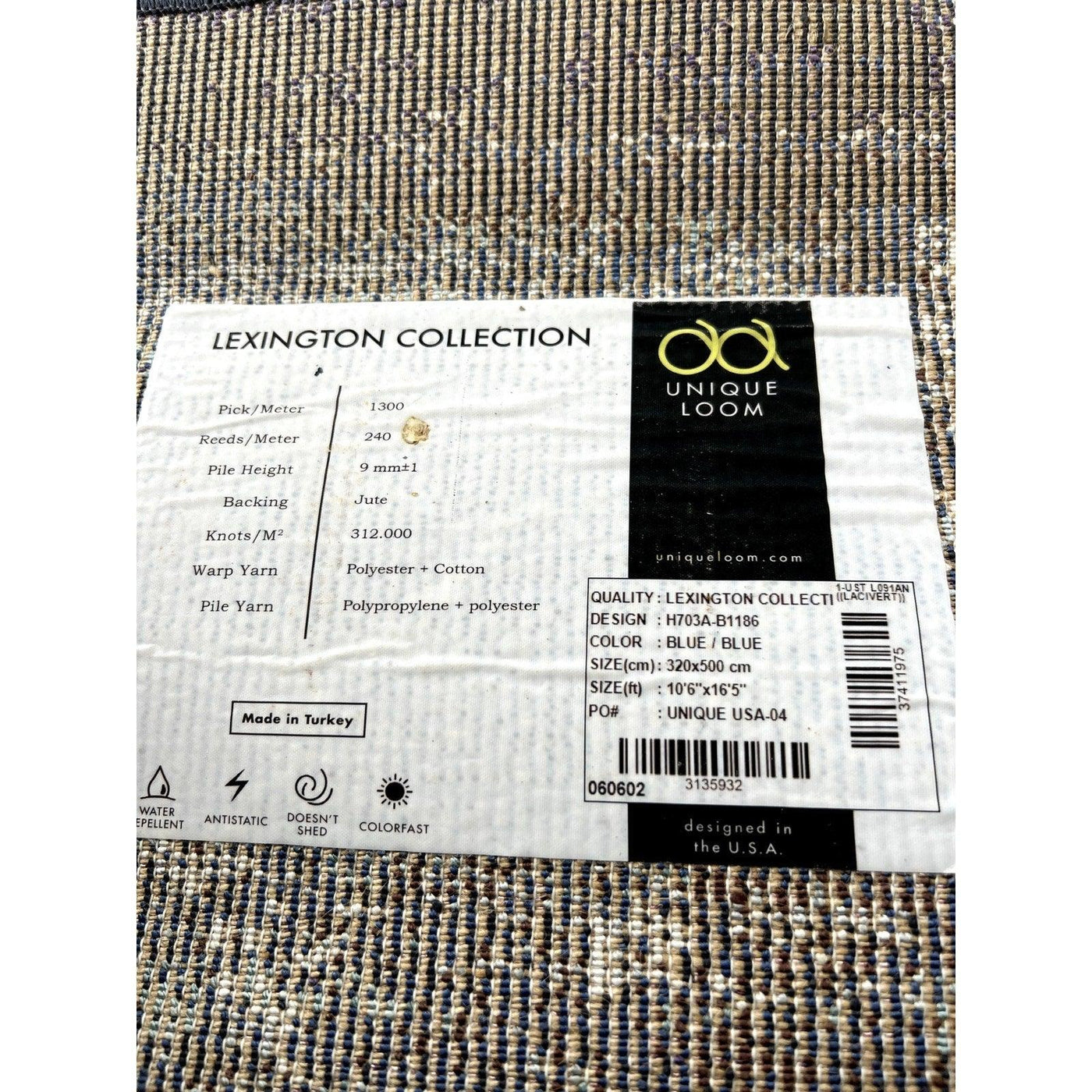 Lexington Collection Rug 10'6" by 16'5"