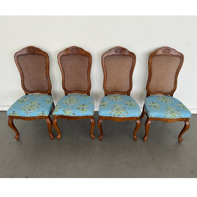 Vintage Stanley Furniture Louis XV Style Dining Chairs (Set of 4)