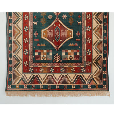 Vintage Geometric Woven Wall Tapestry