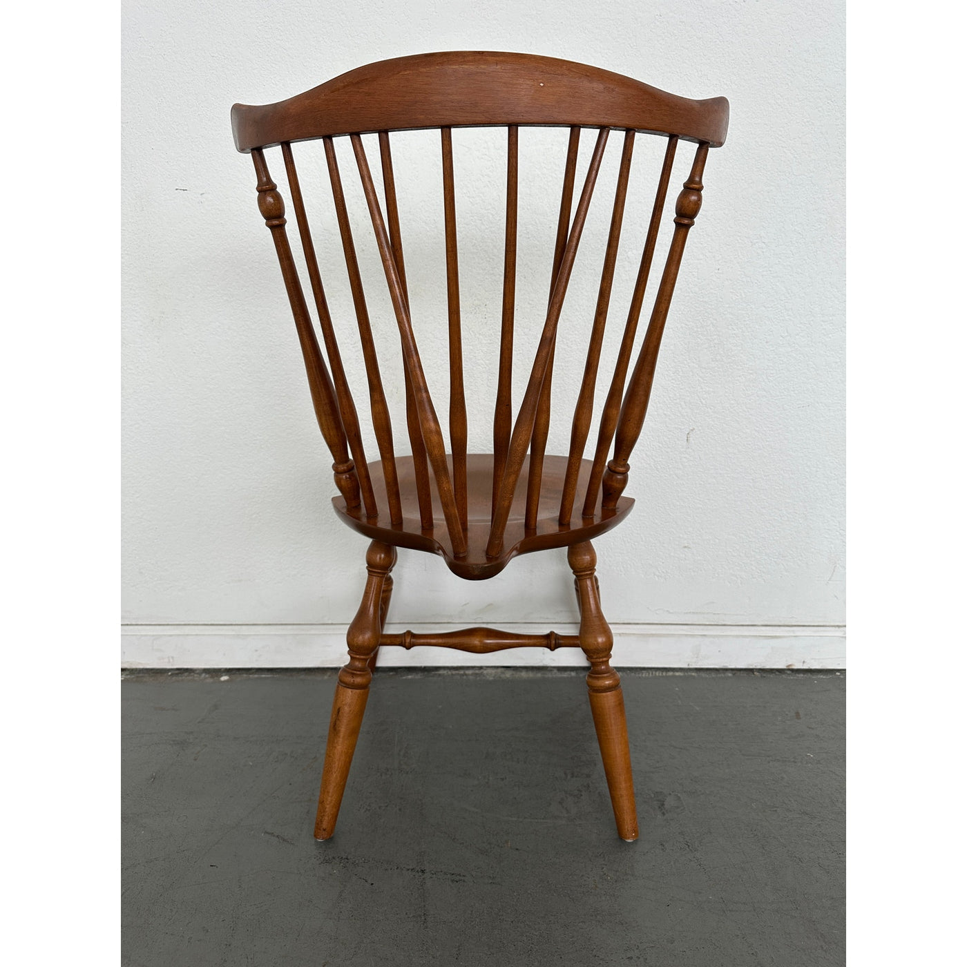 Vintage Fan Back Windsor Side Chairs (Set of 2)