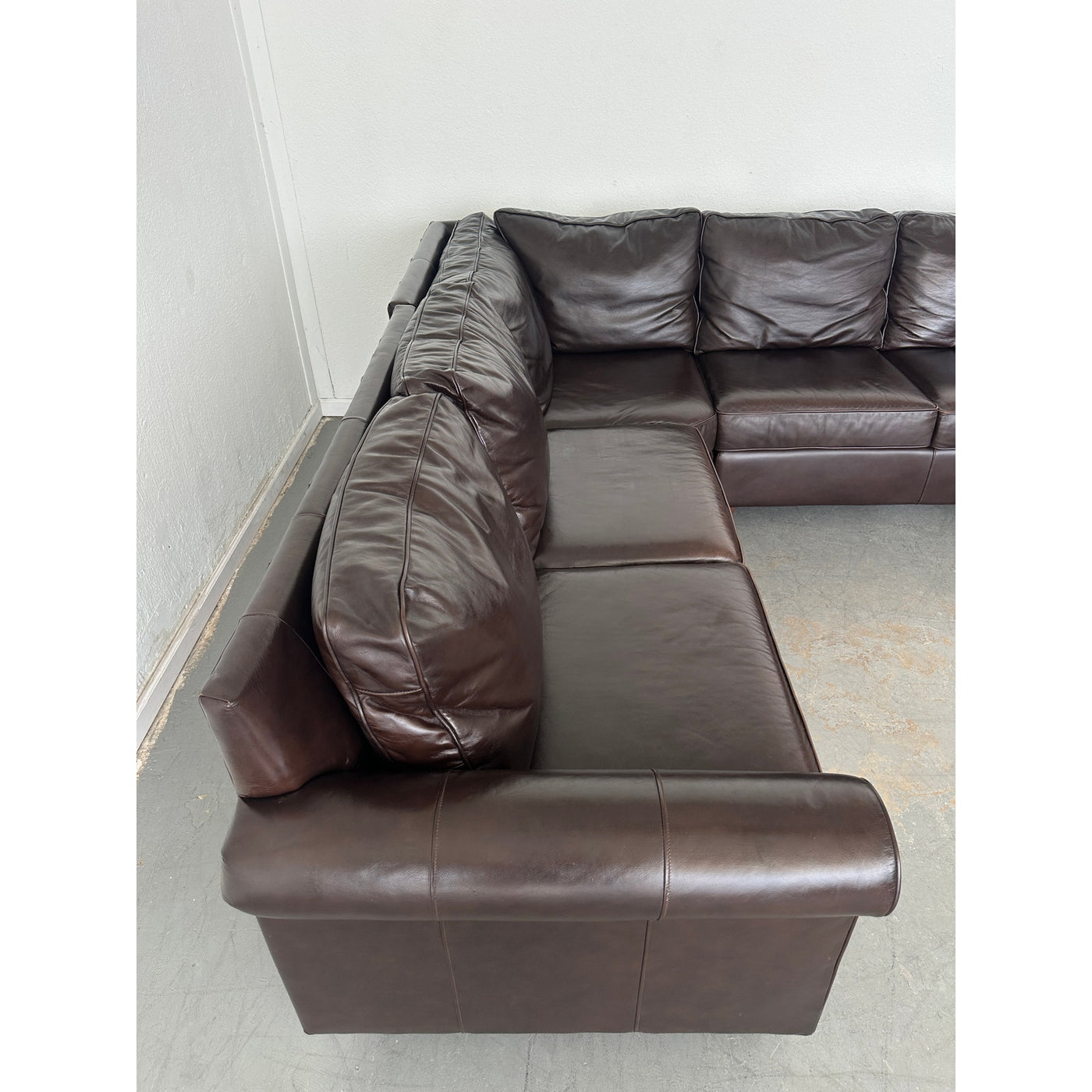 Pottery Barn Comfort Roll Arm Sectional
