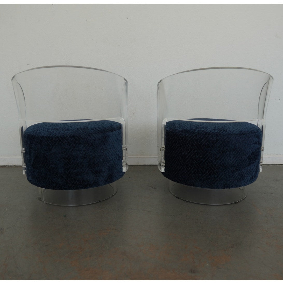 Bernhardt Interiors Angelina Swivel Chairs (Set of 2)