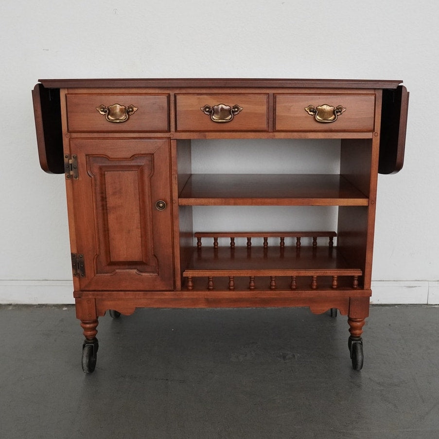 Vintage Tell City Young Republic Tea Cart