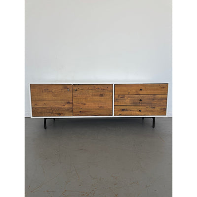 West Elm Reclaimed Wood and Lacquer Media Console