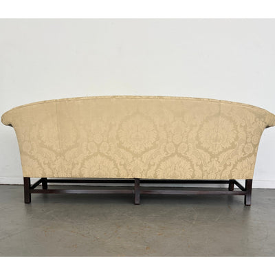 Vintage Chippendale Camelback Sofa
