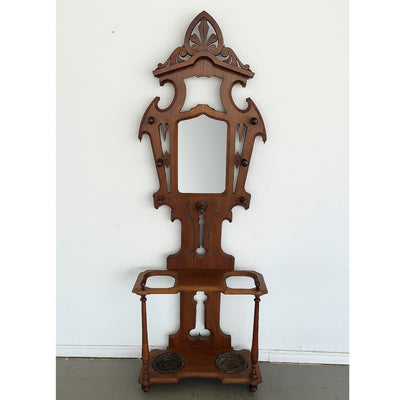 Antique Eastlake Victorian Hall Tree