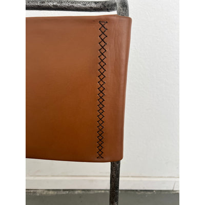 Vintage Leather Cantilever Chair