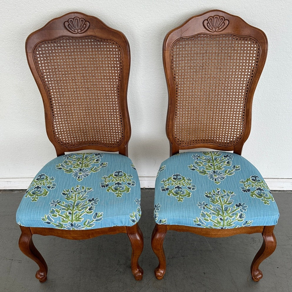 Vintage Stanley Furniture Louis XV Style Dining Chairs (Set of 4)