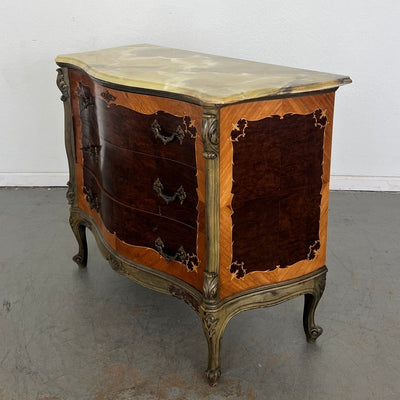 Vintage Louis XV-Style Secrétaire à Abattant