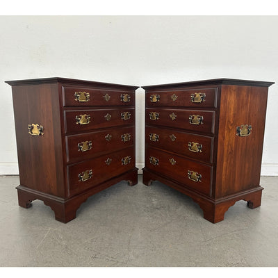 Vintage Pennsylvania House Cherry Bachelor Chests (Set of 2)