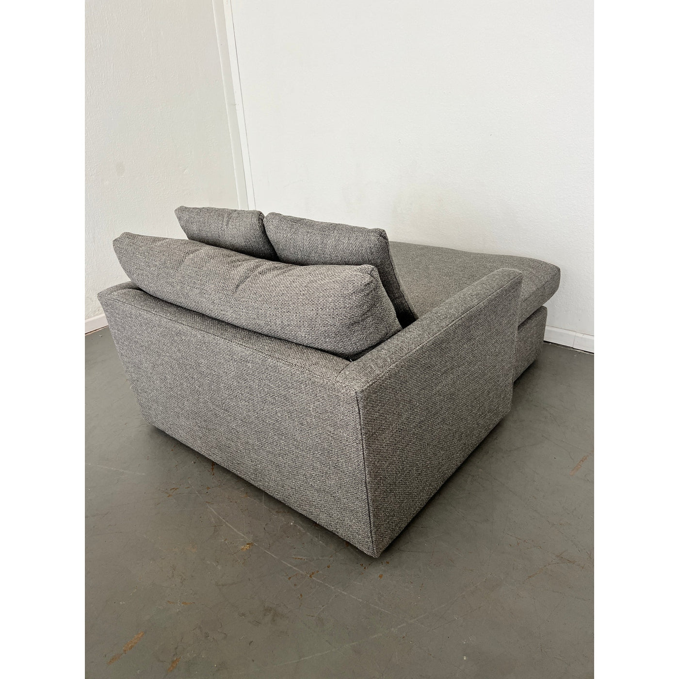 Crate and Barrel Deep Chaise Lounge