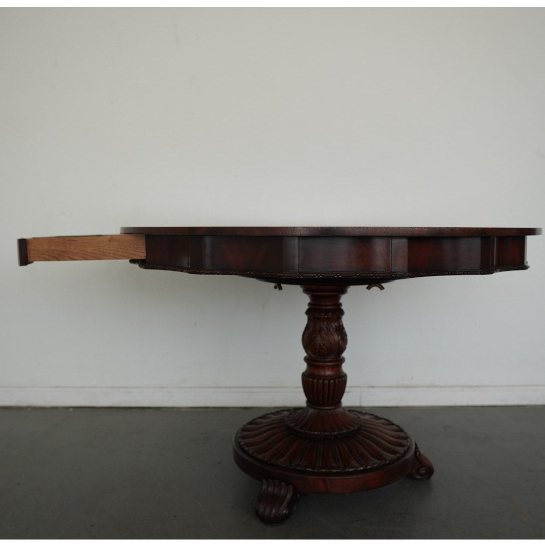 Jonathan Charles Finely Inlaid Mahogany Centre Table