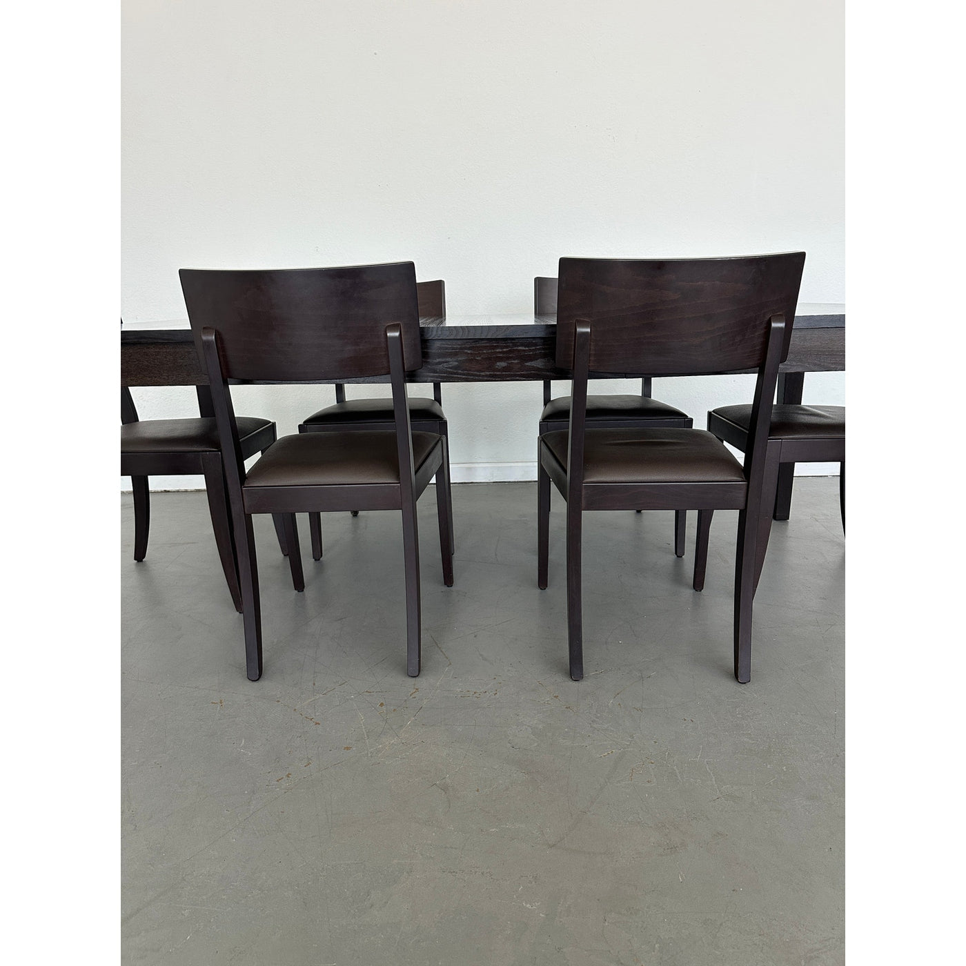 Crate & Barrel Madison Extension Dining Table Set (Set of 7)