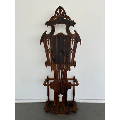 Antique Eastlake Victorian Hall Tree