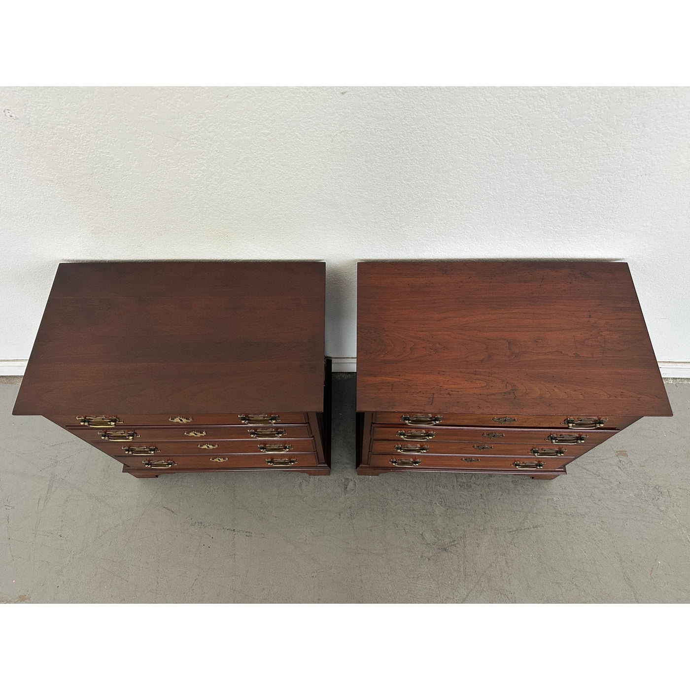Vintage Pennsylvania House Cherry Bachelor Chests (Set of 2)