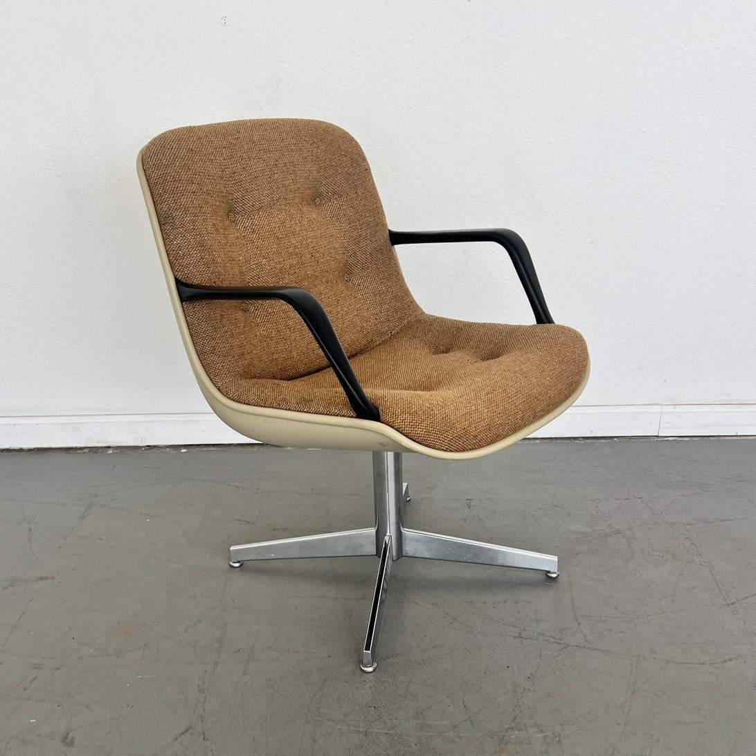 Vintage Steelcase 322T Swivel Armchair