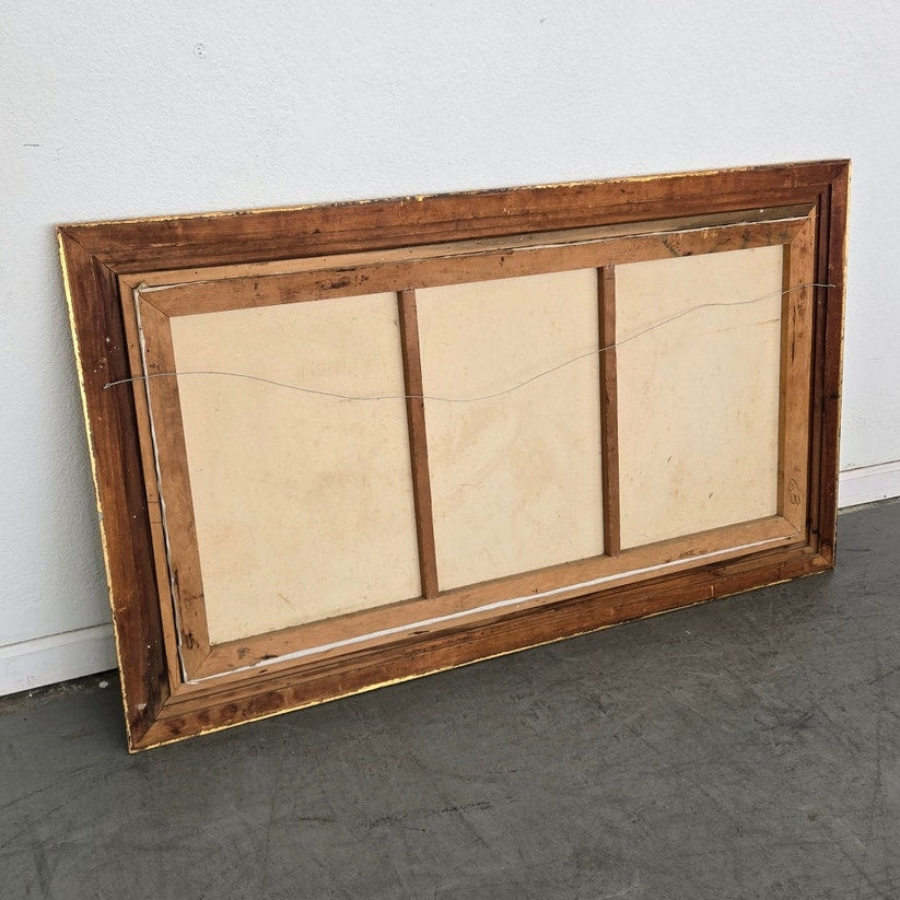 Framed Fruit Still Life Painting