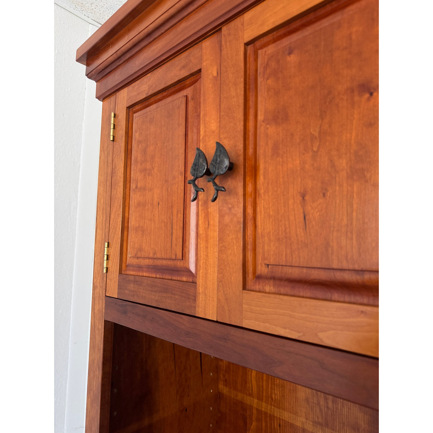 Homestead Heritage Solid Cherry Executive Hutch Desk