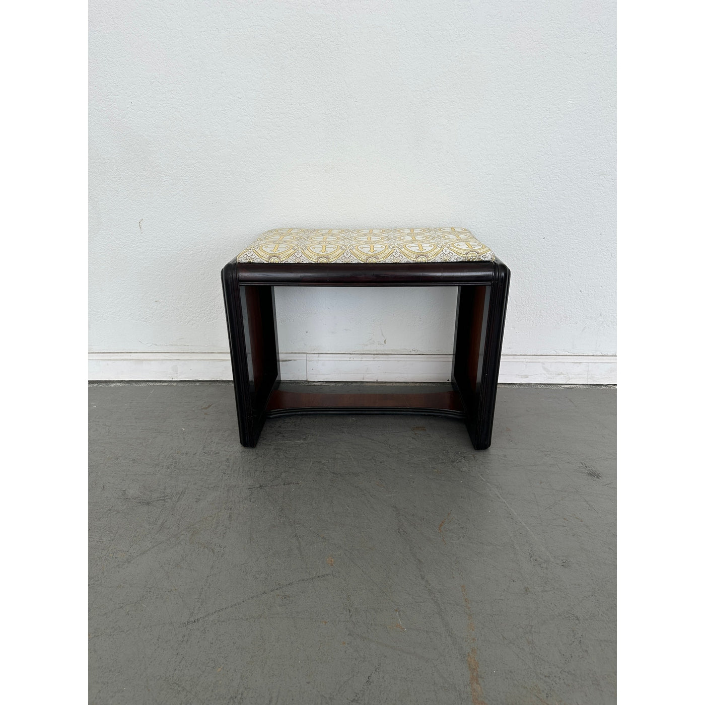Vintage Doernbecher Furniture Co. Art Deco Waterfall Vanity & Stool