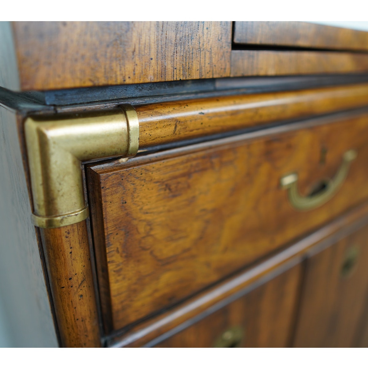 Vintage Drexel Accolade Flip-Top Bar Cabinet