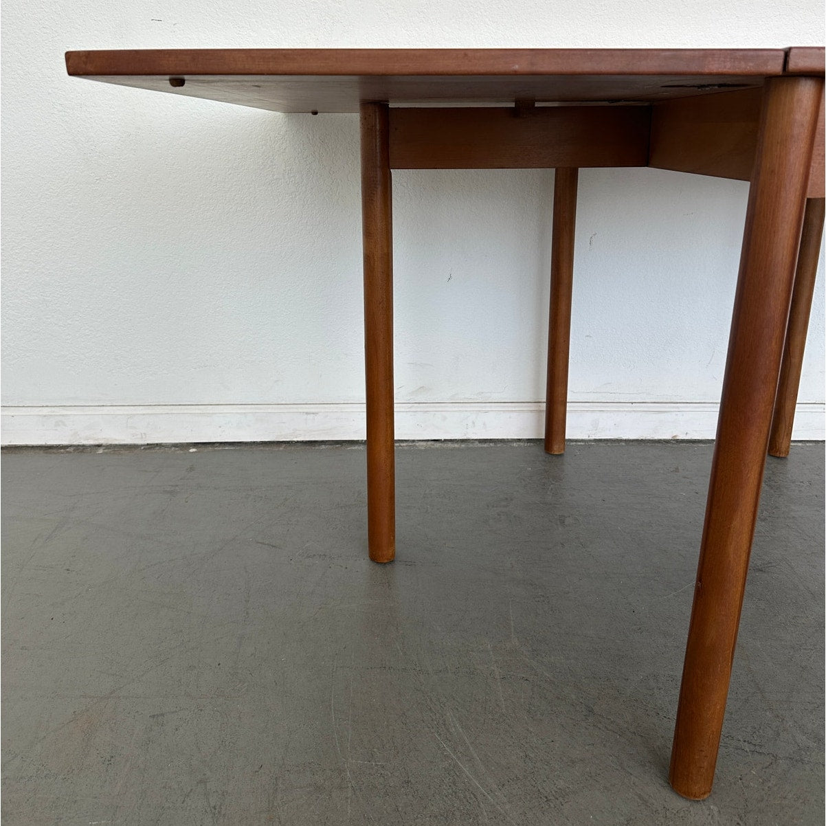Vintage Danish Modern Drop-Leaf Dining Table