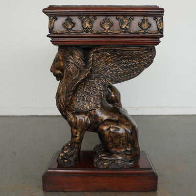 Vintage Neoclassical Style Console Table