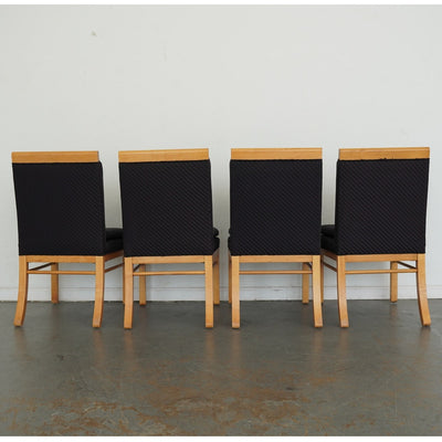 Baker Furniture Art Deco Primavera Extension Dining Table & Chairs (Set of 9)