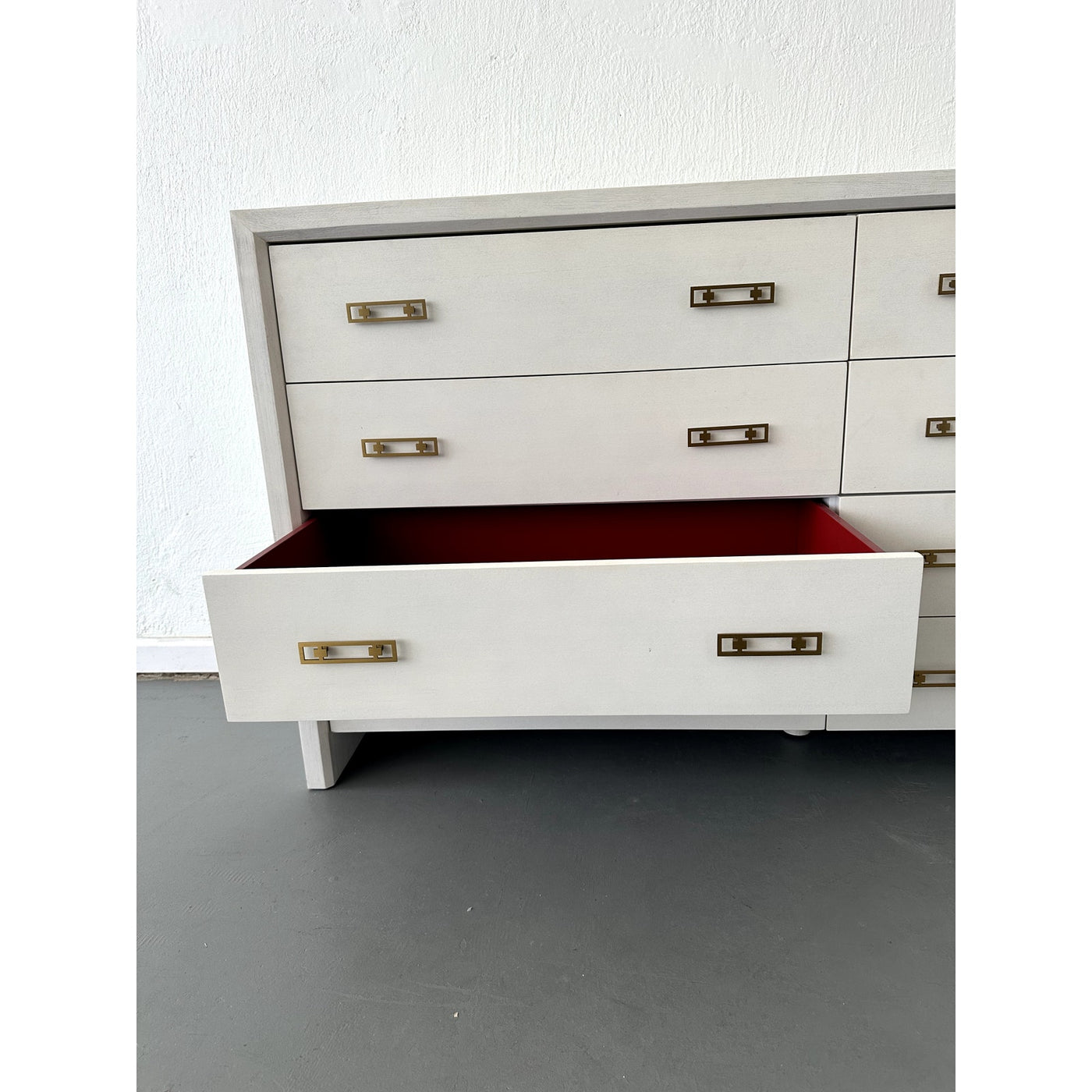 Mitchell Gold Bob Williams Malibu 8 Drawer White Chest