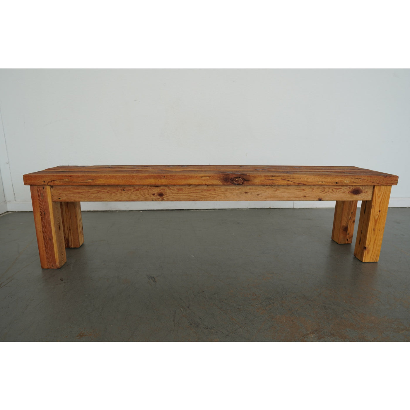 RH Salvaged Wood Bench