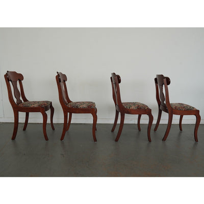 Vintage Pennsylvania House Cherry Gondola Style Dining Chairs (Set of 8)