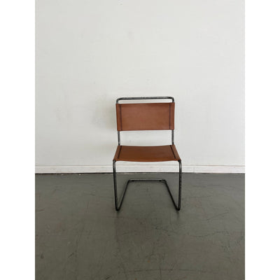 Vintage Leather Cantilever Chair