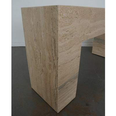 Banana Republic Home Brooklyn Travertine Console