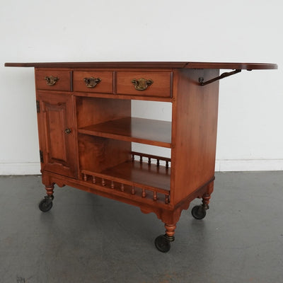 Vintage Tell City Young Republic Tea Cart