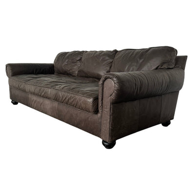 RH Original Lancaster Leather 3-Seat Sofa