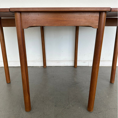 Vintage Danish Modern Drop-Leaf Dining Table