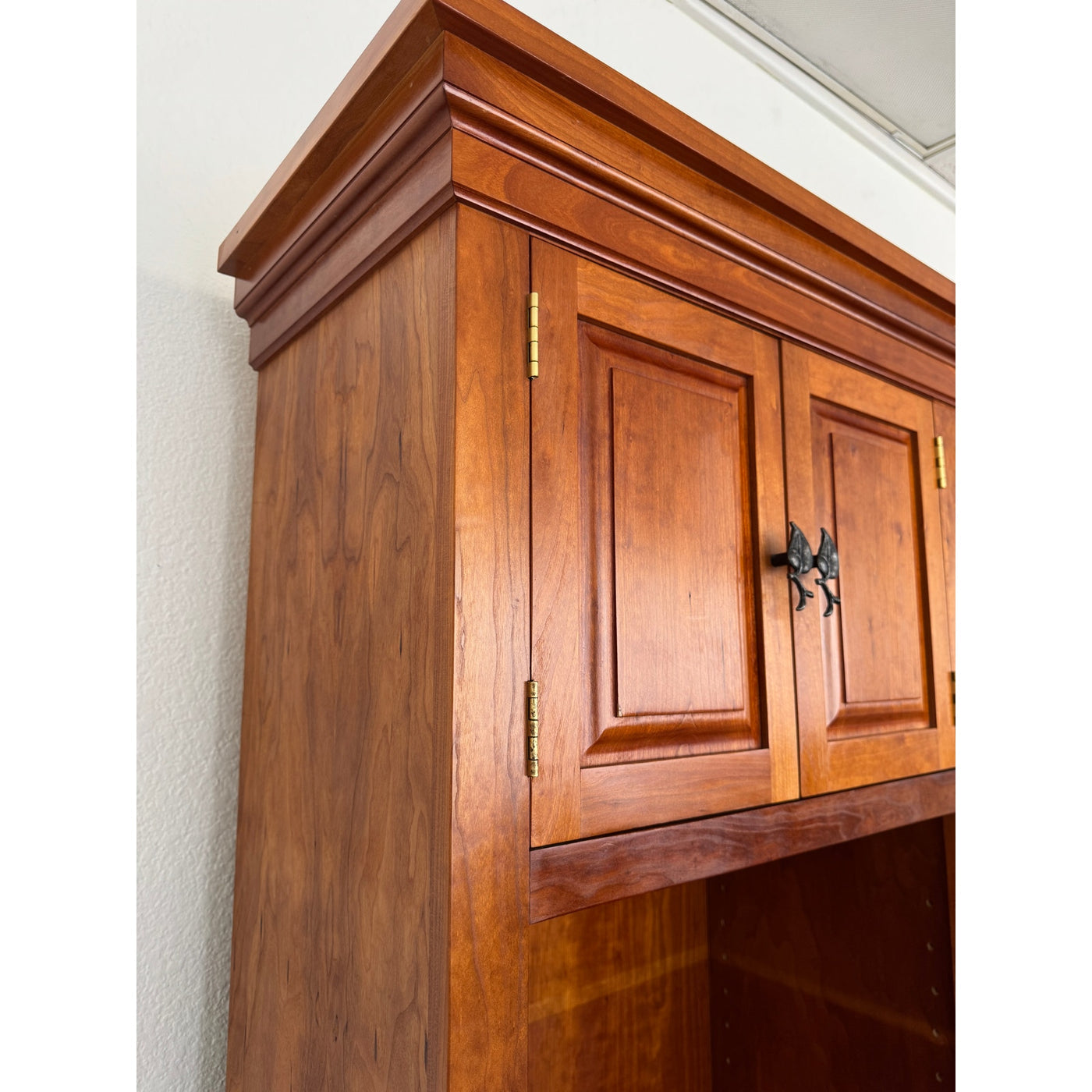 Homestead Heritage Solid Cherry Executive Hutch Desk