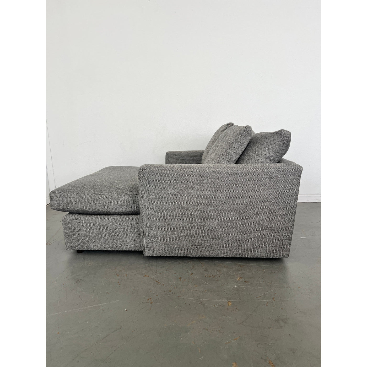 Crate and Barrel Deep Chaise Lounge