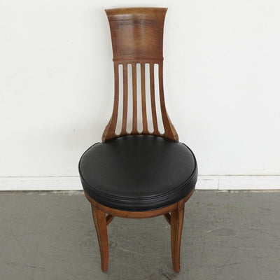 Vintage Thomasville Mid Century High Back Side Chair