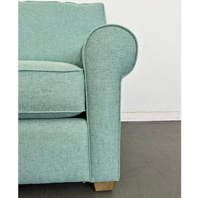 My Coastal Home Aqua Blue Coastal Loveseat